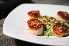 Costa signature dishes Oysters, Pan Seared Scallops, Housemade Pasta, Seasonal Crudo